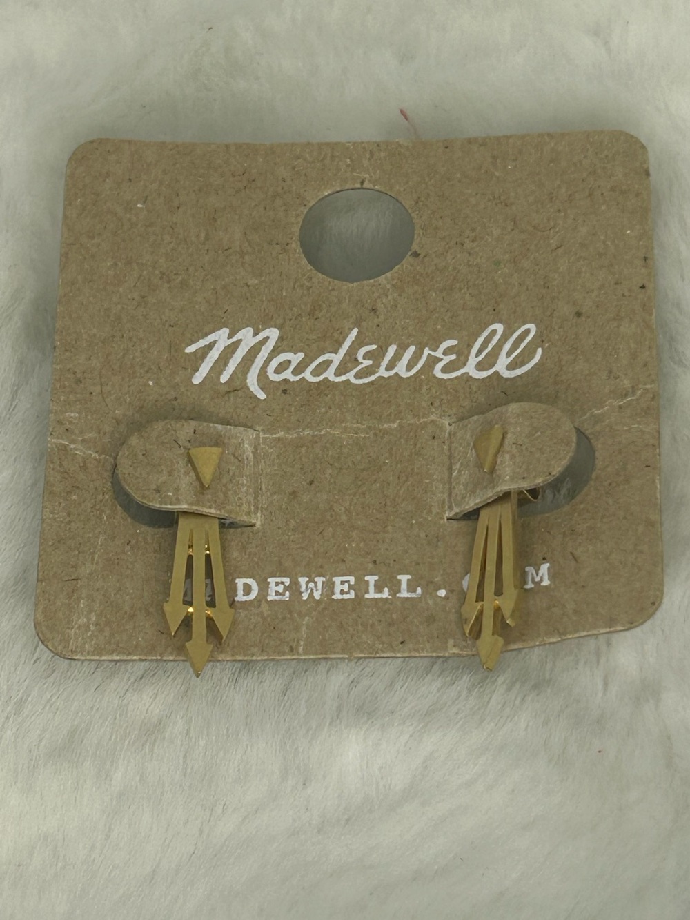 MADEWELL FRONT AND BACK EARRINGS